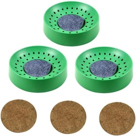 CiCixixi Set of 3 drawer bowls, nesting bowls for pigeons, pigeon breeding supplies, bird nest bowl, pigeon nest bowl, pigeon nest bowl + 3 pieces nest inserts