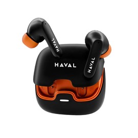 HAVAL Z40 Pro Wireless Earbuds, Bluetooth Earbuds, 100h Playtime, 4-ENC Noise Cancelling Mic, 13mm Drivers for Deep Bass, 45ms Low Latency, Type-C Fast Charging & IPX5 Waterproof (MIDNIGHT)