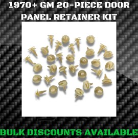 GM Replacement 1993-2002 Firebird Formula Interior Door Panel Trim Buttons Clips Fasteners GM