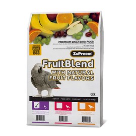 Zupreem 230340 Fruitblend With Natural Fruit Flavors For Medium Birds 35 Lbs