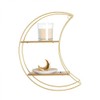 Sass & Belle Celestial Moon Golden Shelf