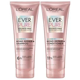 LOreal Paris EverPure Bonding Kit de champ y acondicionador para cabello tratado con color, 6.8 onzas (juego de 2)                                    