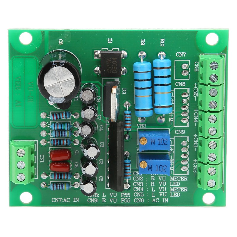 VU Driver Board Professional Mute Function Firm Stereo VU Driver
