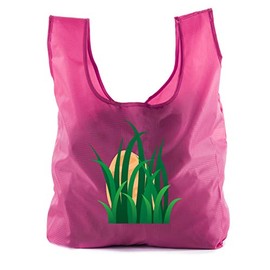 Easter Basket Bags, Bulk Reusable Grocery Bags, Easter Egg Hunt Tote Bags - No Peaking - 3PK Pink CA2650EasterDTG S6