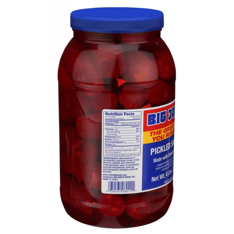 Big John's Ready to Eat Pickled Sausage - Made with