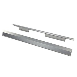 PIT66 Outer Rocker Panels Compatible with Ford F150 4 Door 2009-2014 Grey