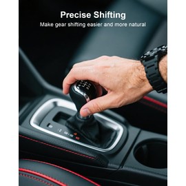 QLZOZB Manual Transmission Gear Shifter Knob Fit for Honda Civic 2016 2017 2018 2019, Gear Shifter Knob Handle Replace 54102-TBA-L02 54102-TBA-L02ZB