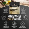 Natureletics Premium Whey Isolate Vanilla Unsweetened, Lactose Free, Low Fat