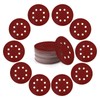 125mm Sanding Discs 8-Holes Aluminum Oxide Sandpaper for Woodworking with