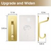 Josmimic Self Adhesive Wall Hooks for Hanging: Extra Strong 13