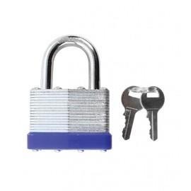 DD Shop 50mm Steel Plate Padlock - Large (403891) 5ea