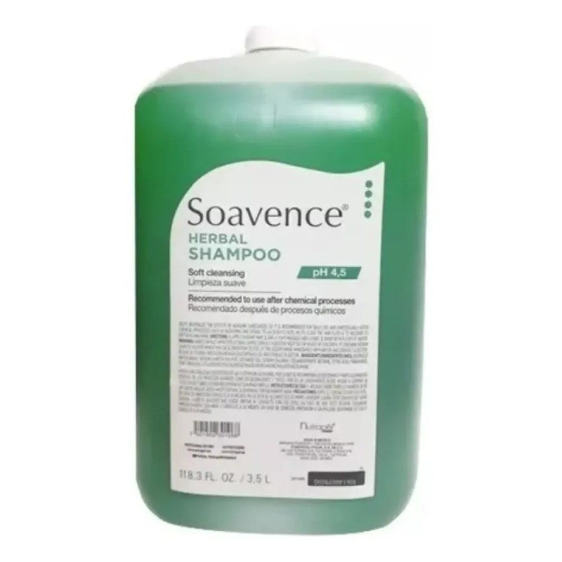 Shampoo Herbal Ligeramente Aci Soavence Ph-4.5 Nutrapel 3.5l