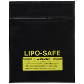 G-FORCE G0996 LiPo Bag, Black, 7.1 x 8.7 inches (18 x 22 cm)