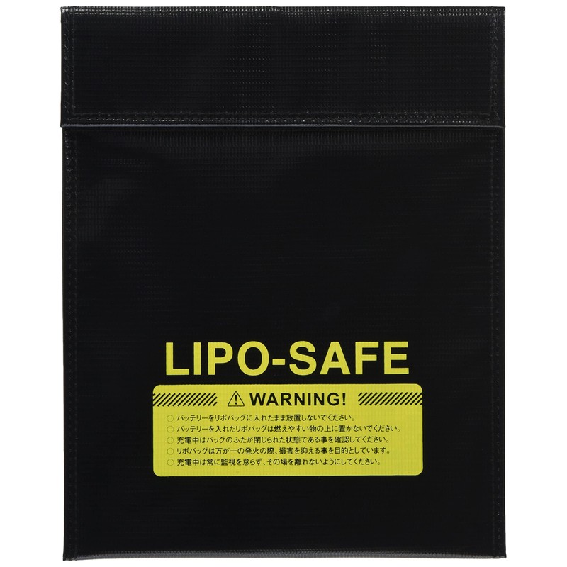 G-FORCE G0996 LiPo Bag, Black, 7.1 x 8.7 inches (18