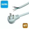 3 Prong 6Ft Power Cord Pigtail,Heavy Duty 16 Gauge Power
