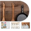 xiaozhenjida 30 Pcs Black Vinyl Coated Hook Hooks Question Mark
