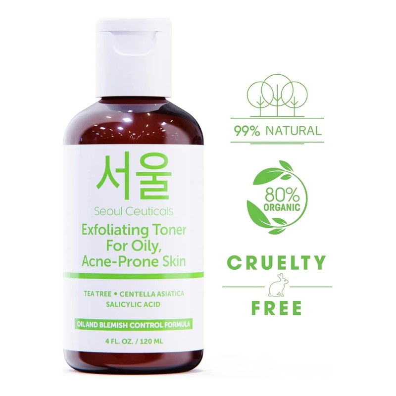 Tonico Facial Arbol Te Coreano Para Piel Grasa Y Con