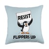 Penguin Tariff Flippers Up I Stand with the Penguins Resist