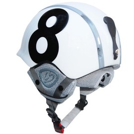 Cox Swain Kinder und Jugend Ski-/Snowboard Helmet ROYAL with Recco - With Recco avalanche Reflector, Colour: White, Size: M