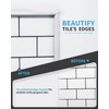 Art3d 10 Ft Peel and Stick Trim for Backsplash Tile