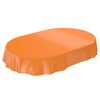 Oilcloth Tablecloth Oilcloth Washable Tablecloth Plain Gloss Plain Orange Cut