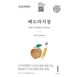 Cheonho NCare If it&#39;s a frustrating day, Baedorajicheong 10mlx30 pieces/Circle / 천호엔케어 답답한날이면 배도라지청10mlx30개입/써클