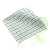 OHPHCALL Cotton Yarn Rag Lint-Plaid Kitchen Towel Non-Stick Absorbent Tea