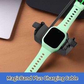 Smart Band Charging Cable,3.2 Ft Quick Charger Cable - Triple Safety Protection Smart Band Wire for Hotel Travel Trip Park Kids Bedside