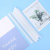 10PCs 30-Hole Binding Strip Office Supplies Environmental Craft Accessory Paper