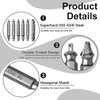 Pack of 6 Broken Screw Extractor Screw Extractor Kit, All-Purpose