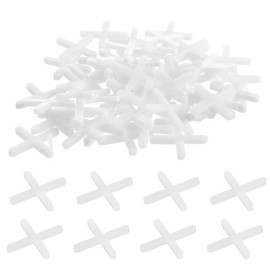 500PCS Set of White Tile Spacers 3mm, Precise Positioning Decking Spacers Tools for Tile Installation, Tile Leveling System 3mm, Helps Tile Leveling and Fixing.