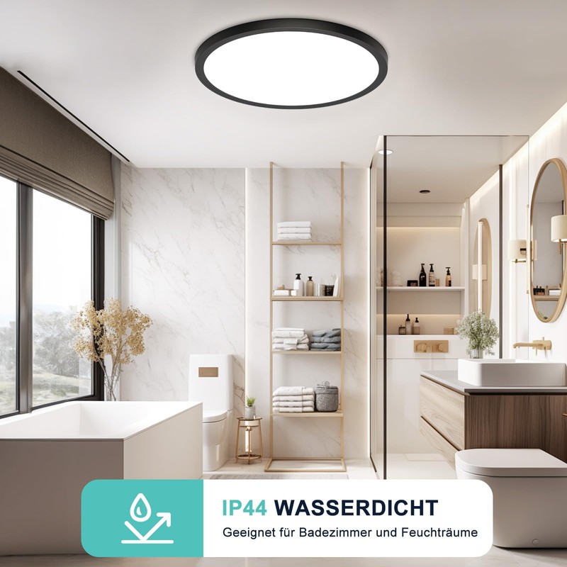 LED Ceiling Light Flat Round Ceiling Light - 18 W