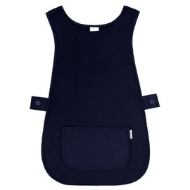 LINEN CLOSET® Womens Tabards with Pockets for Men Ladies Cleaning Catering Chef Kitchen Aprons Unisex Hygea Tabard Apron Work Tabards