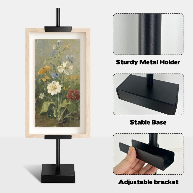Sibosen 2 Pcs Adjustable Tabletop Easel Stand-Up to 29" H
