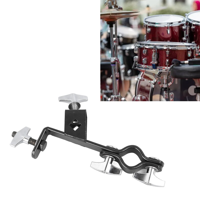 Cymbal Stand Clamp Extension Clip Multifunctional Cymbal Arm Attachment Clamp