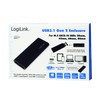 LogiLink UA0314 USB 3.1 Hard Drive Enclosure for M.2 SATA