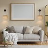 XSDeTu Rechargeable Battery Operated Wall Sconces Set of 2, Modern