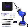 Reciprocating Saw Cordless, Brushless Cordless Reciprocating Saw with 21V 1500mAh