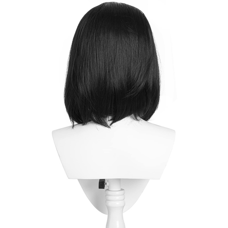 Vincent Vega Wig with Bolo Tie for Adult Men Short