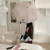 작은 도트 무늬 접이식 휴대용 데일리 양우산 Small Polka Dot