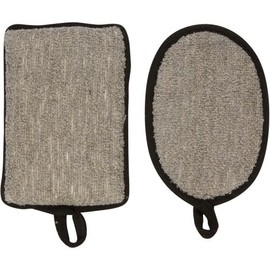 CALA - esponjas de baño exfoliantes para hombre (2 piezas)