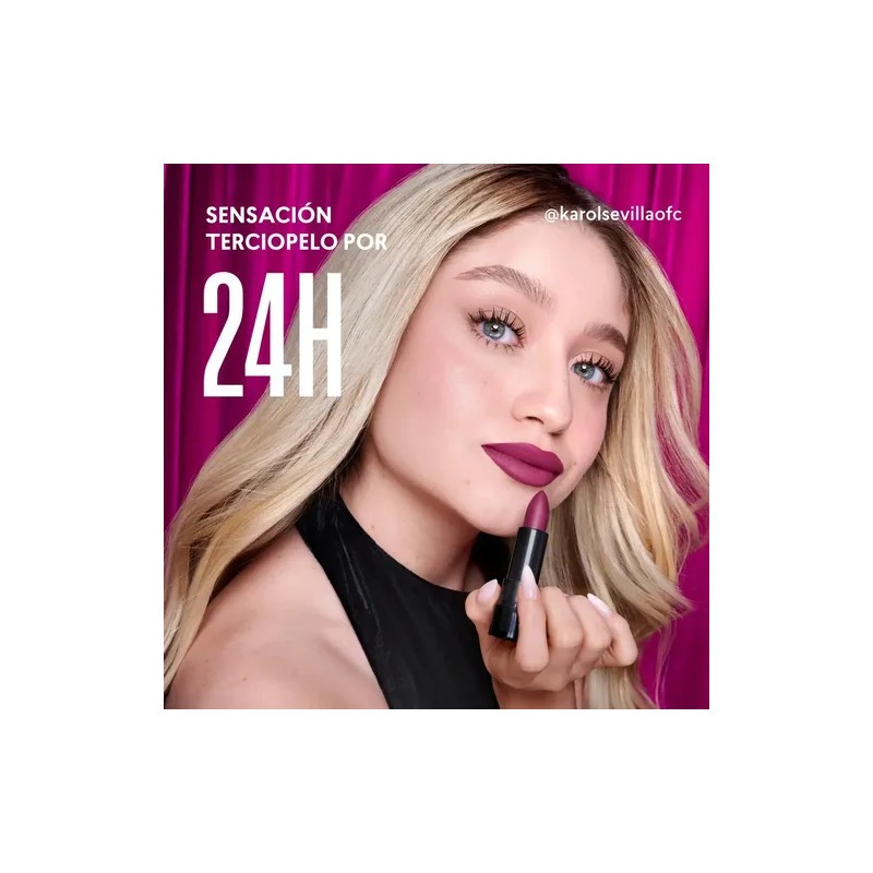 Studio Look Labial Velvet Lips Acabado Velvet Mate 24h