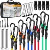 28Pcs Bungee Cords with Hooks