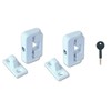 Supreme Window Lock 8K101 White x2 and Key