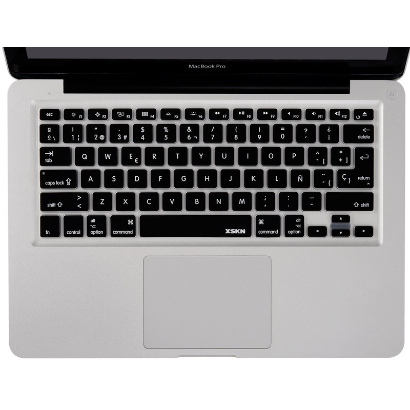 XSKN Spanish Language Silicone Keyboard Skin Cover for MacBook Air