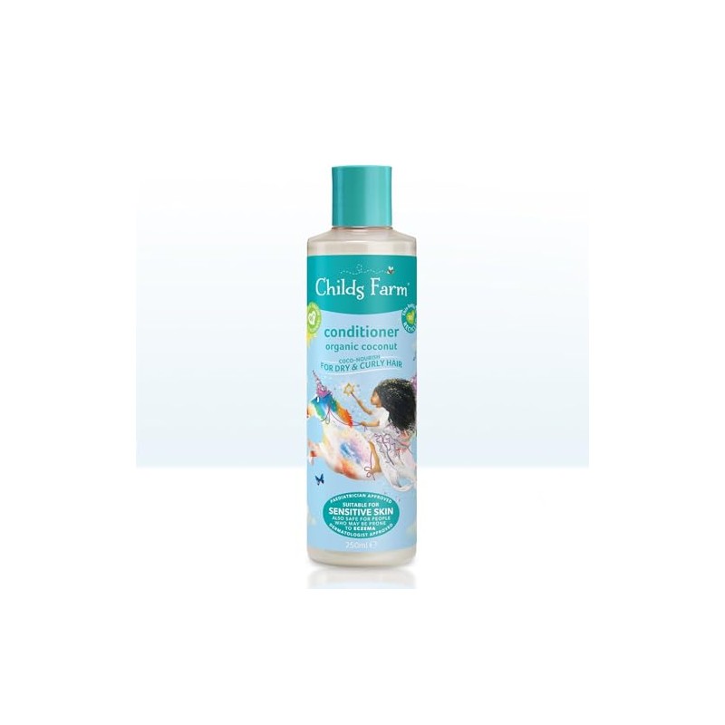 Childs Farm Kids Coco-Nourish Conditioner Organic Coconut Dry, Curly &