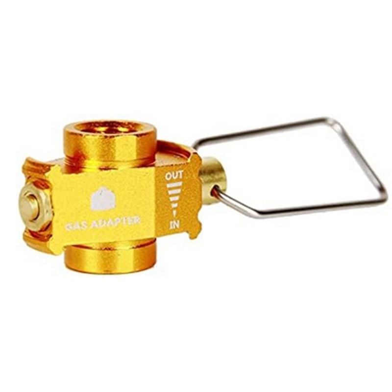 rflaueo 1pc Camping Gas Saver Plus Gas Converter Shifter Refill