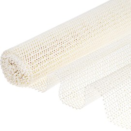 LUSEE Carpet Non-Slip Underlay, 140 x 200 cm, Non-Slip Mat for Carpet, Carpet Underlay, PVC Cuttable, Non-Slip Carpet Stopper, Non-Slip Carpet Underlay for Carpet, Drawers, Shelves, Tray