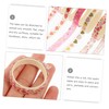 NUOBESTY 10rolls Valentine's Day Washi Tape Love Heart Patterns Decorative