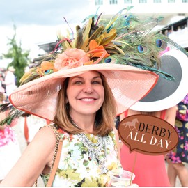 Kentucky Horse Derby Photo Booth Props Horse Race Party Supplies Decorations 50Ct